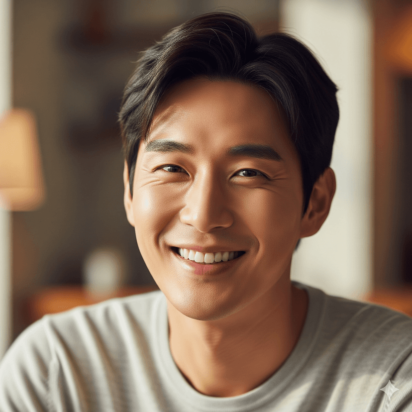 배경 제거 전 원본 인물 사진 예시